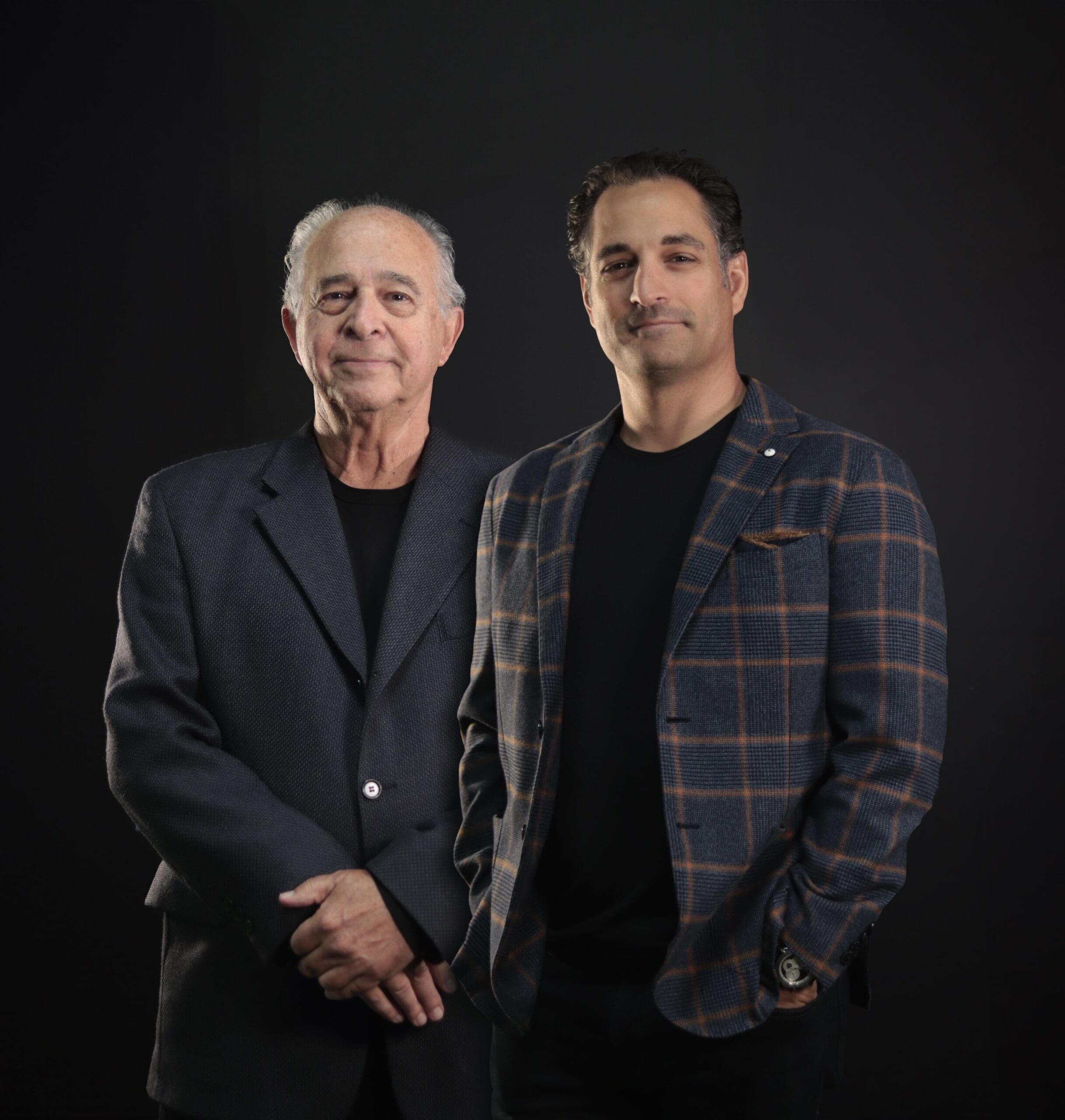 A charming picture of Jack and Matt Balaban.